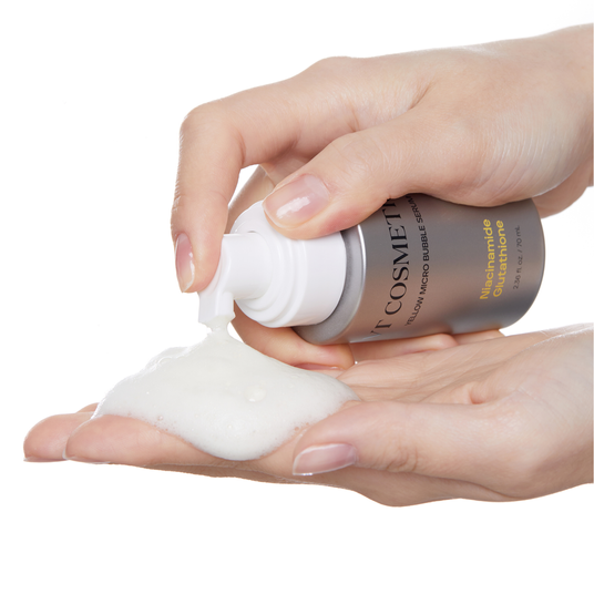 Освітлююча бульбашкова сироватка VT Niacinamide Glutathione Yellow Micro Bubble Serum 13360 фото
