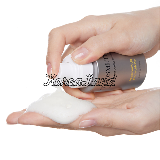 Освітлююча бульбашкова сироватка VT Niacinamide Glutathione Yellow Micro Bubble Serum 13360 фото