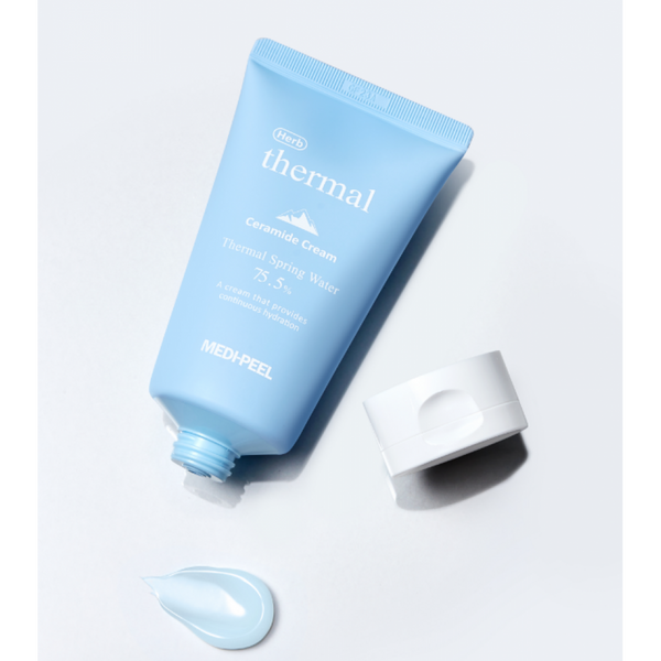Восстанавливающий крем с церамидами и термальной водой Medi-Peel Herb Thermal Ceramide Cream 11653 фото