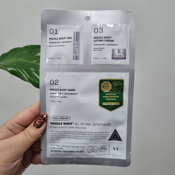 Трехэтапная маска с микроиглами VT Reedle All-In-One 3 Step Mask 12230 фото Трехэтапная маска с микроиглами VT Reedle All-In-One 3 Step Mask 12230 фото