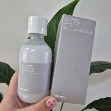 Молочний бар'єрний тонер з керамідами Celimax Dual Barrier Creamy Toner 13286 фото