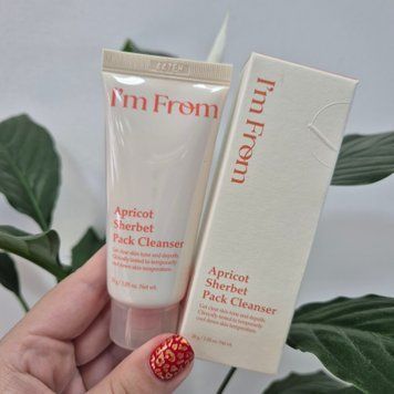 Очищающая пенка-маска с абрикосом I'm From Apricot Sherbet Pack Cleanser 13238 фото