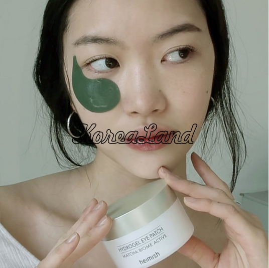 Гідрогелеві патчі з екстрактом зеленого чаю Heimish Matcha Biome Hydrogel Eye Patch 12983 фото
