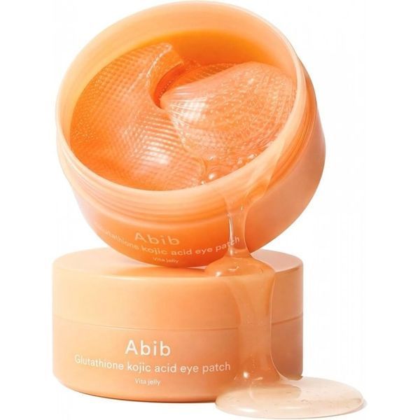 Осветляющие гидрогелевые патчи Abib Glutathione Kojic Acid Eye Patch Vita Jelly 13324 фото