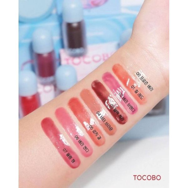 Масло-плампер для губ Tocobo Juicy Berry Plumping Lip Oil #07 Plum Jam 12443 фото