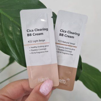 BB крем с экстрактом центеллы азиатской Purito Cica Clearing BB Cream #21 Light Beige 11397/1 фото