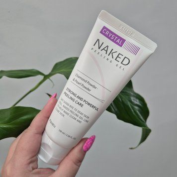 Пилинг-гель для лица с бриллиантовой пудрой A'Pieu Naked Peeling Gel Crystal 12312 фото