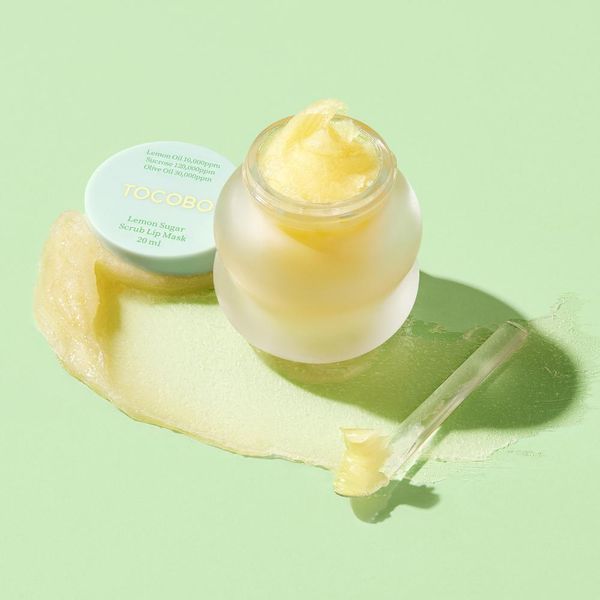 Маска-скраб для губ Tocobo Lemon Sugar Scrub Lip Mask Blister 13327 фото