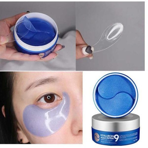 Увлажняющие патчи с гиалуроновой кислотой и пептидами Medi-Peel Hyaluron Aqua Peptide 9 Ampoule Eye Patch 11569 фото