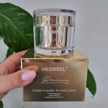 Антивозрастной крем с золотом и экстрактом камелии Medi-Peel Premium Golden Camellia Wrinkle Cream 12054 фото