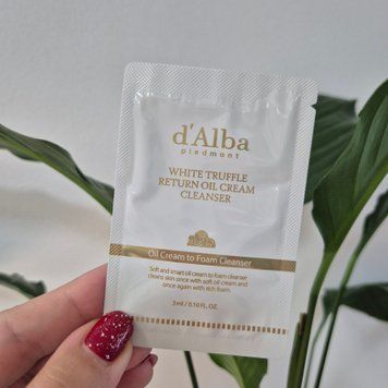 Гидрофильное масло-пенка для умывания 2в1 D'Alba White Truffle Return Oil Cream Cleanser 13328 фото