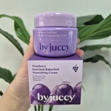 Поживний крем з виноградом і бакучіолом BY JUCCY Vinoberry Enriched Bakuchiol Nourishing Cream 13154 фото