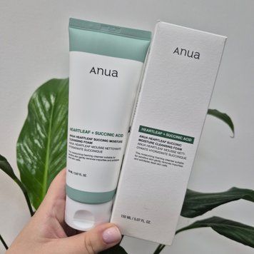 Успокаивающая пенка для умывания Anua Heartleaf Succinic Moisture Cleansing Foam 13065 фото