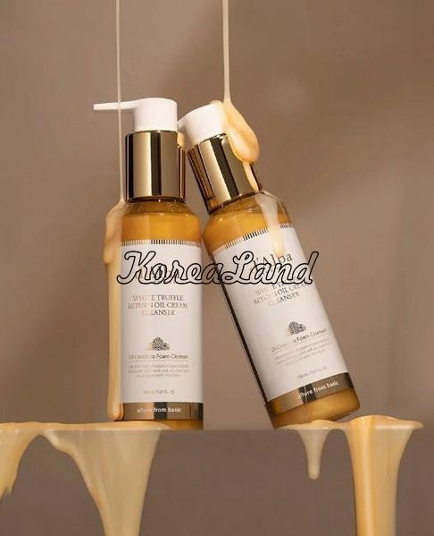 Гидрофильное масло-пенка для умывания 2в1 D'Alba White Truffle Return Oil Cream Cleanser 13328 фото