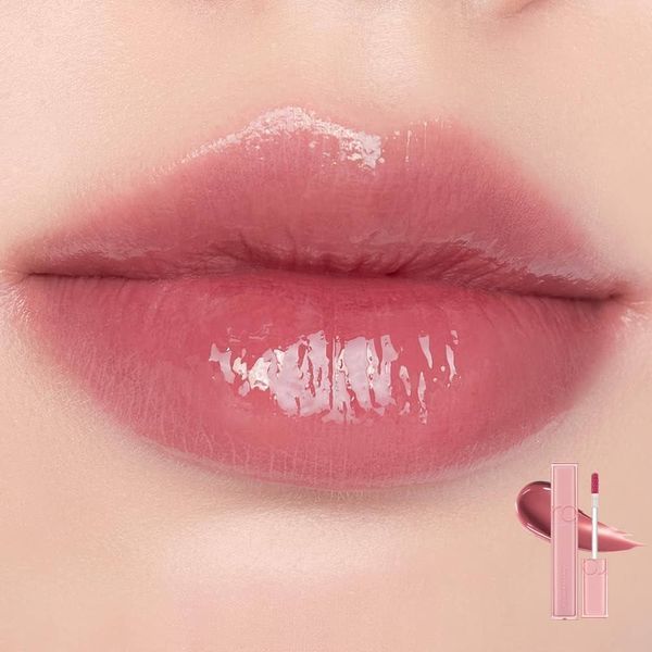 Глянцевый тинт для губ Rom&nd Dewyful Water Tint 13 Custard Mauve 12785 фото