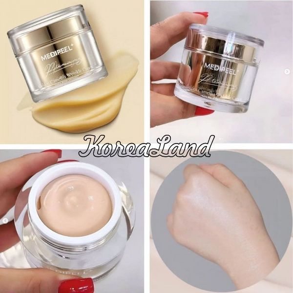 Антивіковий крем з золотом і екстрактом камелії Medi-Peel Premium Golden Camellia Wrinkle Cream 12054 фото