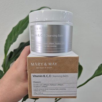 Гидрофильный бальзам с витаминами B, C и E Mary&May Vitamin B,C,E Cleansing Balm 12786 фото