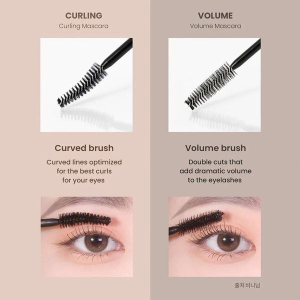 Термо-тушь для подкручивания ресниц Heimish Dailism Smudge Stop Mascara Curling Black (черная) 11399 фото