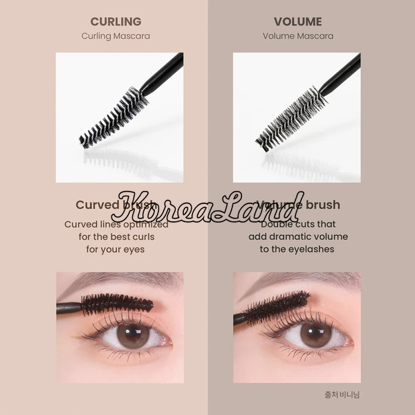 Термо-тушь для подкручивания ресниц Heimish Dailism Smudge Stop Mascara Curling Black (черная) 11399 фото