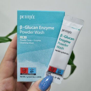 Энзимная пудра для умывания с бета-глюканом Petitfee &beta;-Glucan Enzyme Powder Wash 12172 фото