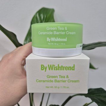 Відновлюючий крем з зеленим чаєм і керамідами By Wishtrend Green Tea&Ceramide Barrier Cream 13067 фото