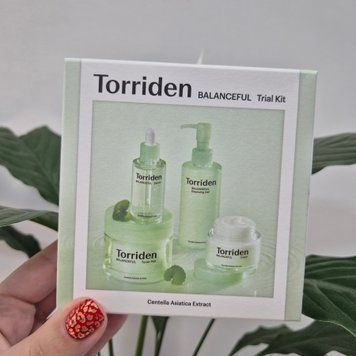 Успокаивающий набор миниатюр с центеллой азиатской Torriden Balanceful Trial Kit 13244 фото
