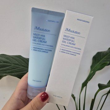 Зволожуючий гель-крем з гіалуроновою кислотою JMsolution Multi Hya Waterfull Gel Cream 13415 фото