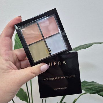 Люксовая палетка кремовых корректоров Hera Face Correcting Palette Expertly Tailored 13113 фото