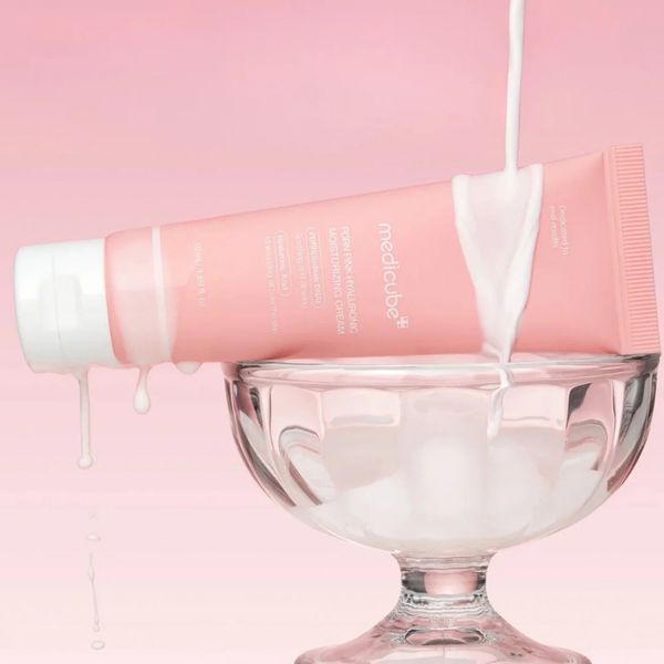 Увлажняющий крем с полинуклеотидами и гиалуроновой кислотой Medicube PDRN Pink Hyaluronic Moisturizing Cream 13028 фото