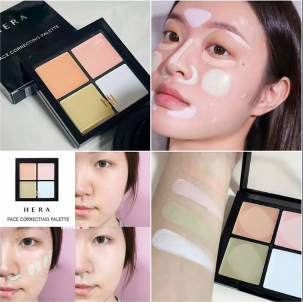 Люксова палетка кремових коректорів Hera Face Correcting Palette Expertly Tailored 13113 фото