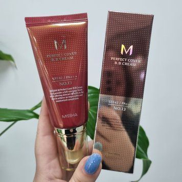 BB крем Missha M Perfect Cover BB Cream SPF42 PA++ №13 Bright Beige 11388/2 фото