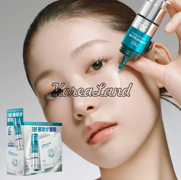 Професійна двоетапна програма домашнього пілінгу Dr.G Hyper Glow 30% Ampoule Peeling 2-Step Program 13070 фото