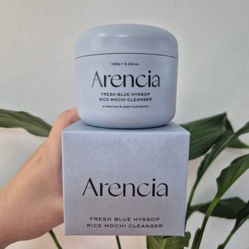 Очищающая паста с голубым исопом и рисом Arencia Fresh Blue Hyssop Rice Mochi Cleanser 12600/1 фото