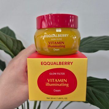Освітлюючий крем для сяйва шкіри EQQUALBERRY Vitamin Illuminating Cream 13205 фото