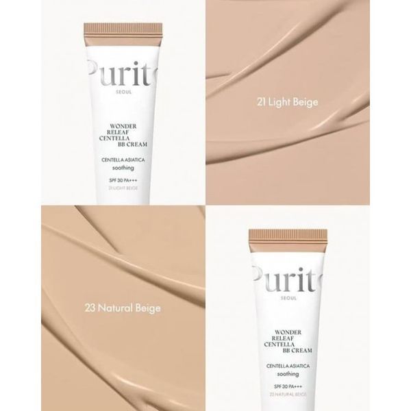 BB крем с экстрактом центеллы азиатской Purito Seoul Wonder Releaf Centella BB Cream №23 Natural Beige 12318 фото