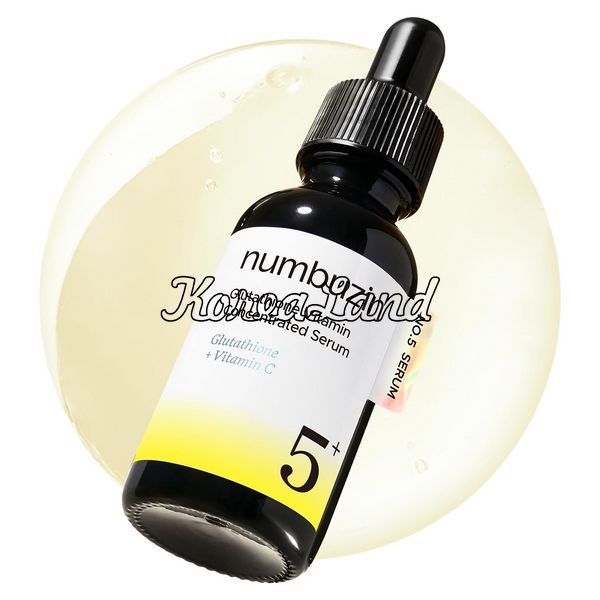 Концентрована освітлююча сироватка з вітаміном С Numbuzin No.5 Glutathione Vitamin Concentrated Serum 13334 фото