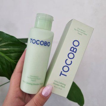 Энзимная пудра с центеллой азиатской Tocobo Cica Calming Powder Wash 11528 фото