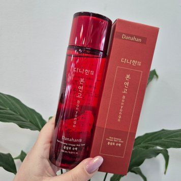 Антивозрастной тонер с красным женьшенем Danahan Red Ginseng Vinegar Skin Toner 13032 фото