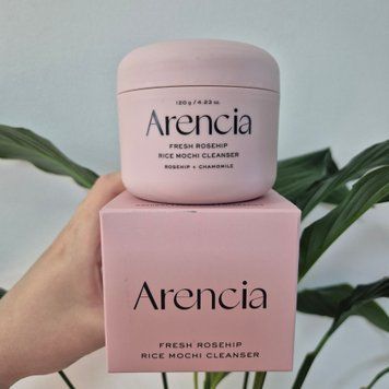 Очищуюча паста з шипшиною та ромашкою Arencia Fresh Rosehip Rice Mochi Cleanser 12600 фото