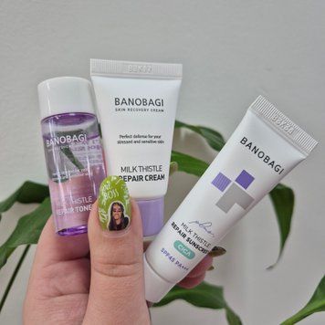 Регенерирующий набор для чувствительной кожи Banobagi Milk Thistle Repair 12410 фото