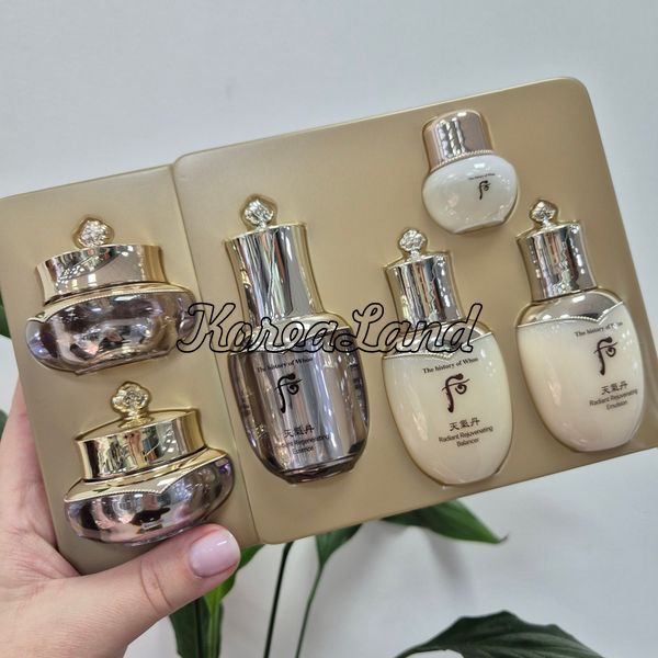 Антивіковий люксовий набір мініатюр The History of Whoo Cheongidan Radiant 6pcs Special Gift Set 13074 фото
