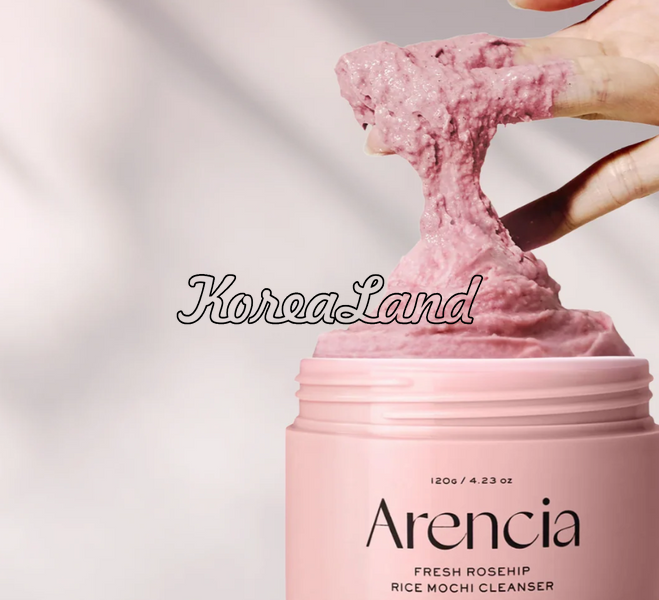 Очищающая паста с шиповником и ромашкой Arencia Fresh Rosehip Rice Mochi Cleanser 12600 фото