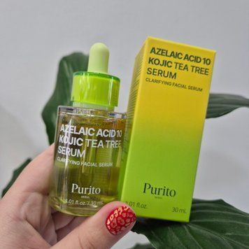 Сыворотка с азелаиновой и койевой кислотами Purito Azelaic Acid 10 Kojic Tea Tree Serum 13209 фото