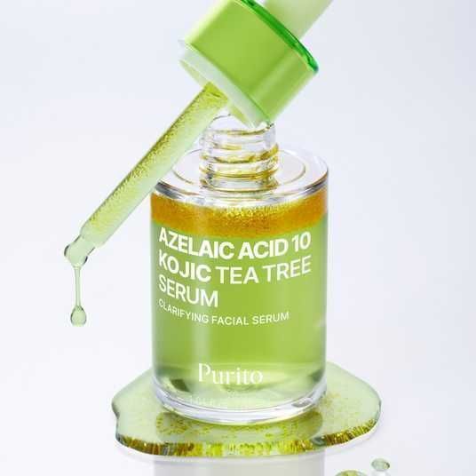 Сыворотка с азелаиновой и койевой кислотами Purito Azelaic Acid 10 Kojic Tea Tree Serum 13209 фото