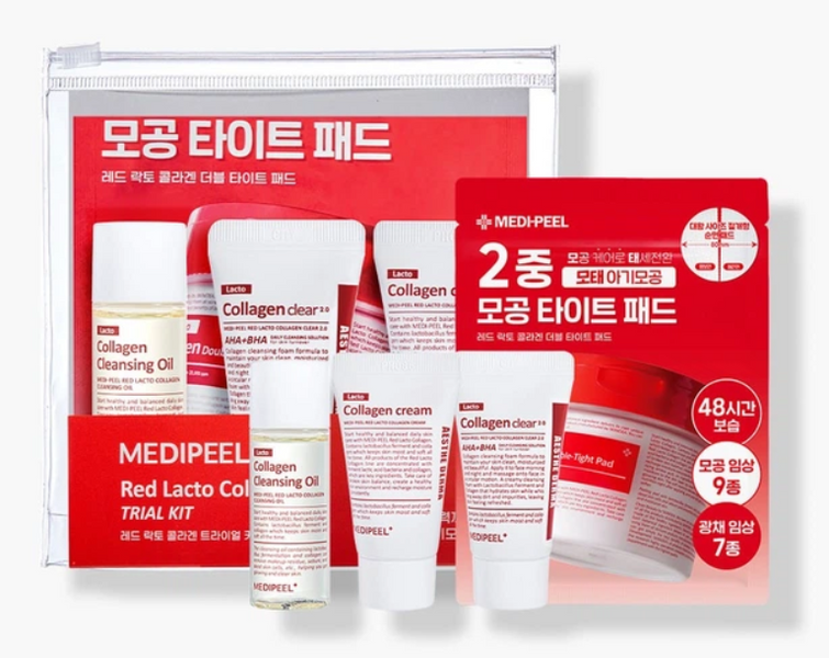 Мини-набор для восстановления упругости кожи Medi-Peel Red Lacto Collagen Trial Kit 13075 фото