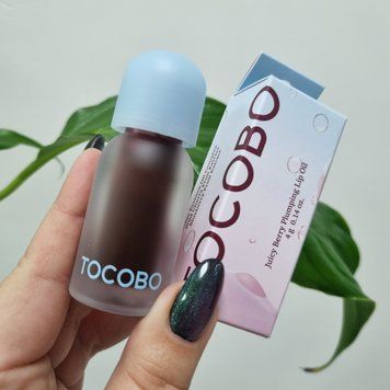 Масло-плампер для губ Tocobo Juicy Berry Plumping Lip Oil #03 Black Cherry 12210 фото
