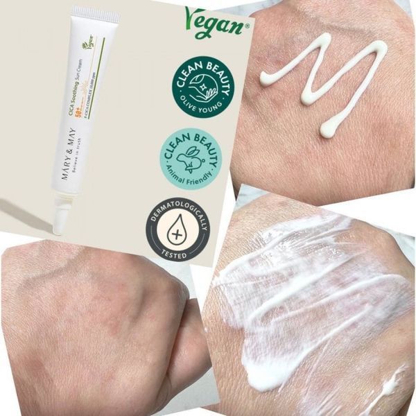 Легкий солнцезащитный крем Mary & May Cica Soothing Sun Cream SPF50+ PA++++ 12202609/1 фото