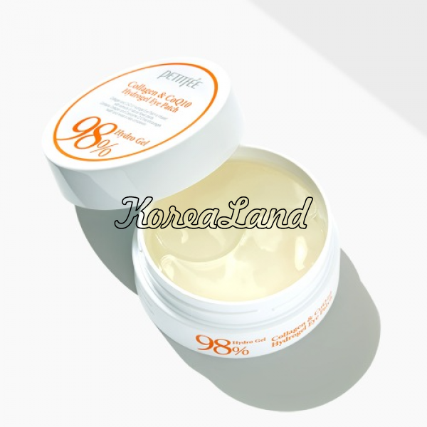 Гидрогелевые патчи для кожи вокруг глаз с коллагеном и коэнзимом Petitfee Collagen & CoQ10 Hydrogel Eye Patch 11324 фото
