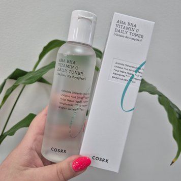 Тонер с кислотами AHA/BHA и витамином С Cosrx Refresh AHA/BHA Vitamin C Daily Toner 12455 фото