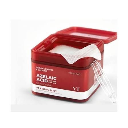 Заспокійливі тонер-пади з азелаїновою кислотою VT AZ Care Toner Pad 13337 фото